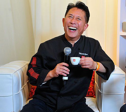 Martin Yan attends the illy MonoArabica Coffee Celebration with Ethiopian coffee ceremony