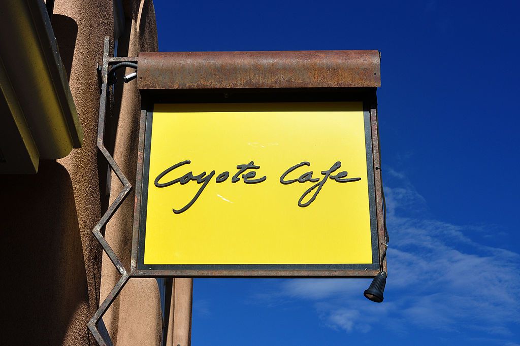 Coyote Cafe is one of dozens of popular restaurants in the tourist-friendly city Santa Fe