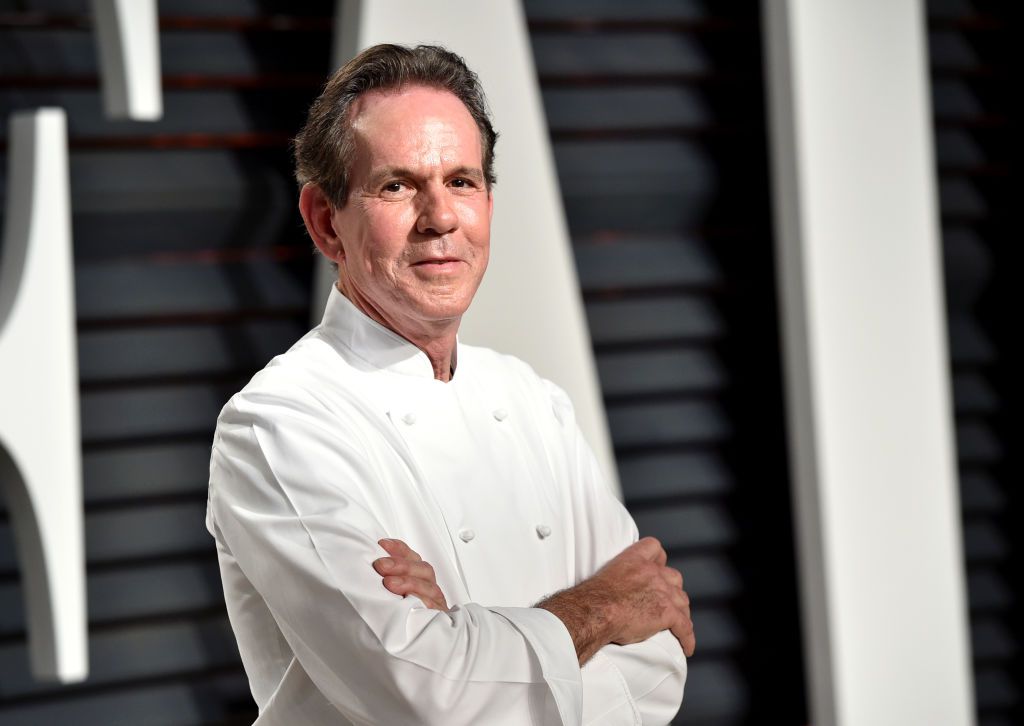 Chef Thomas Keller attends the 2017 Vanity Fair Oscar Party