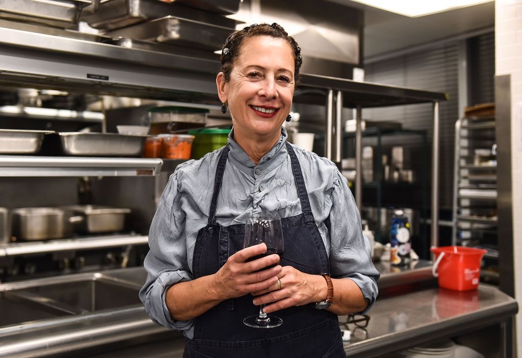 Chef Nancy Silverton attends the Food Network & Cooking Channel New York City Wine & Food Festival Presented By Coca-Cola