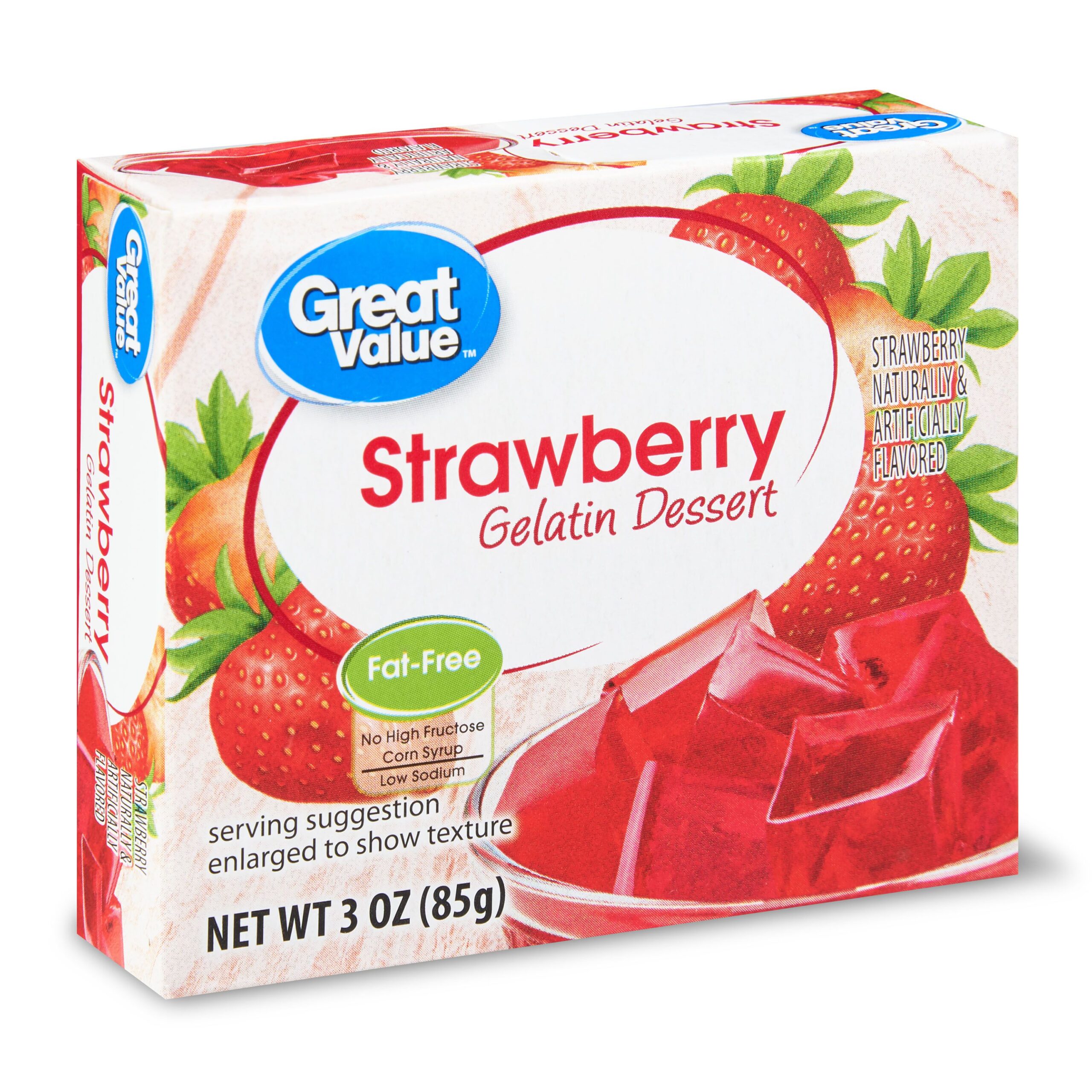 Great Value Strawberry Gelatin