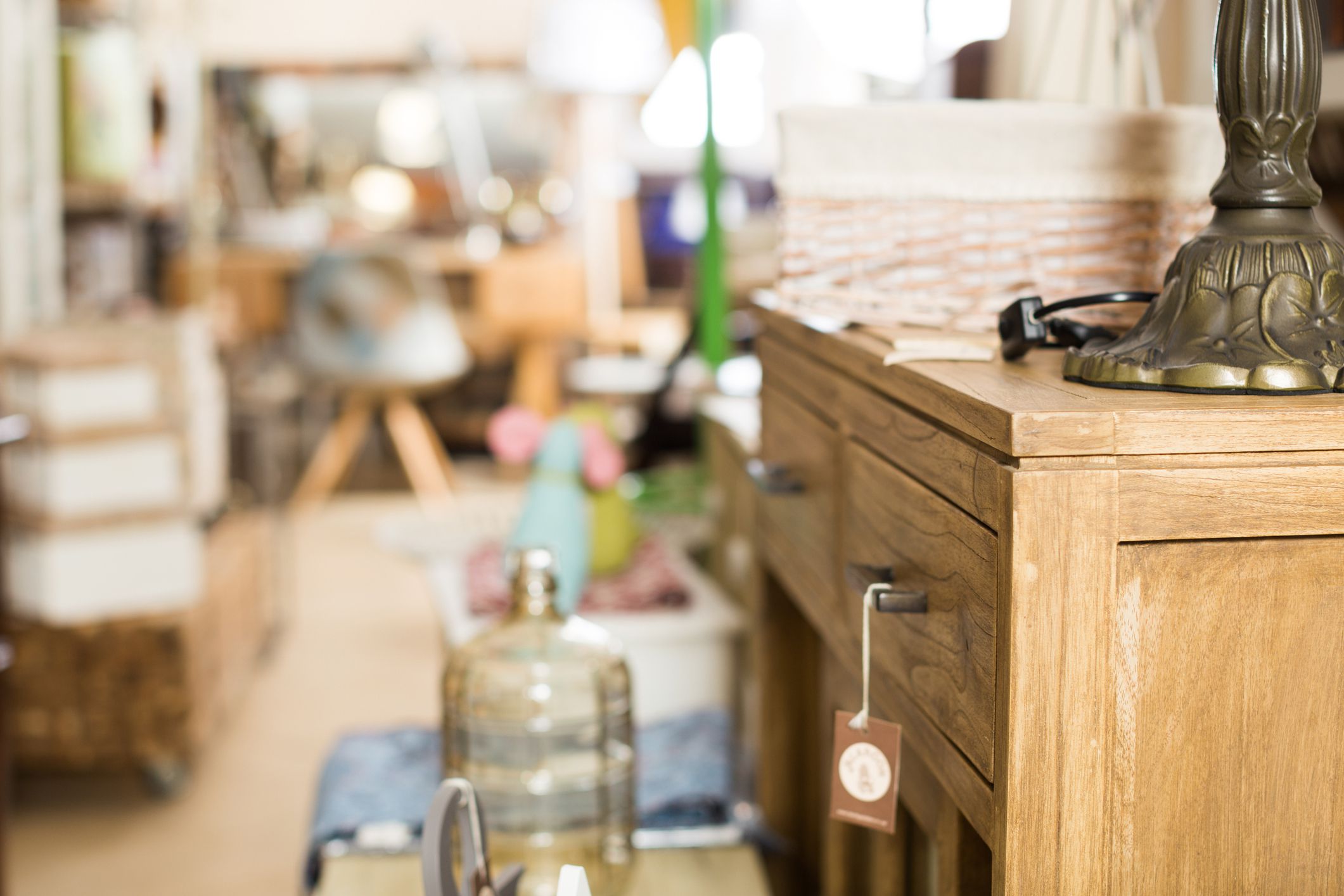Variety of assortments in store of antique furniture