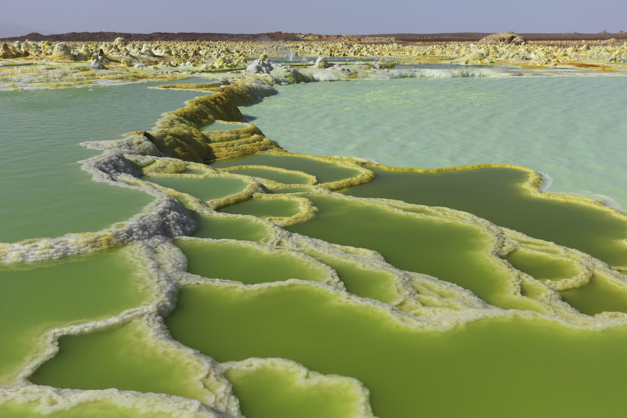 Dallol Volcano Danakil depression Ethiopia