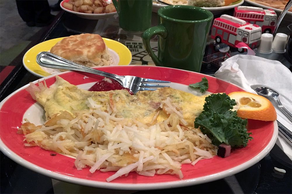 The Oasis Travel Center and Derailed Diner, Robertsdale, Alabama