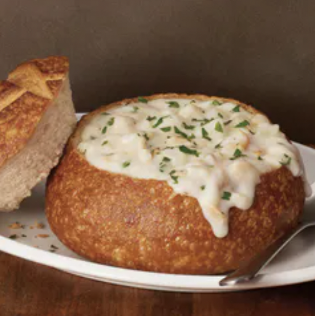 Boudin Bakery Classic Clam Chowder and Bread Bowls Kit