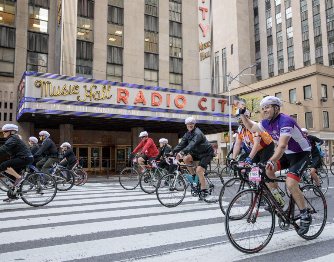 A Big Ride Around a Big City