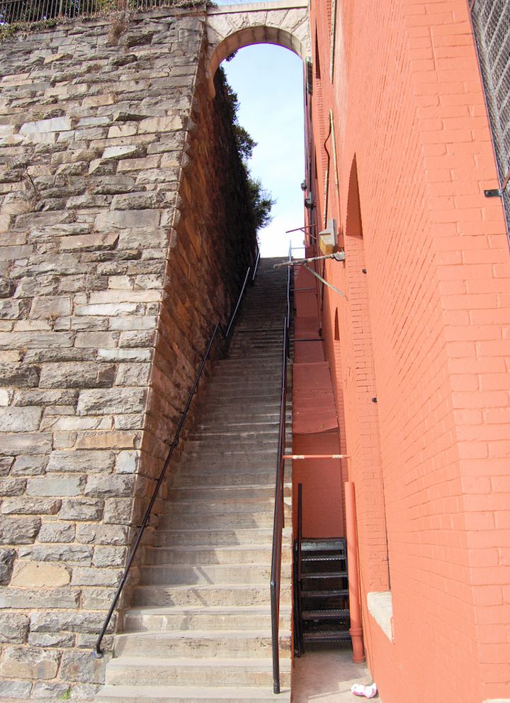The Exorcist steps in Georgetown, Washington, D.C.