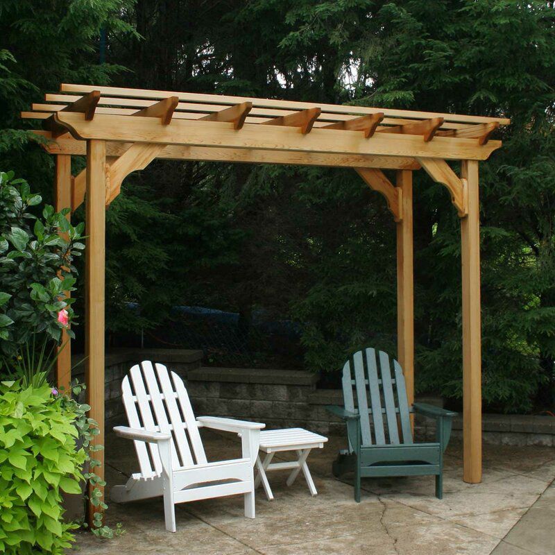 Tignall Solid Wood Pergola