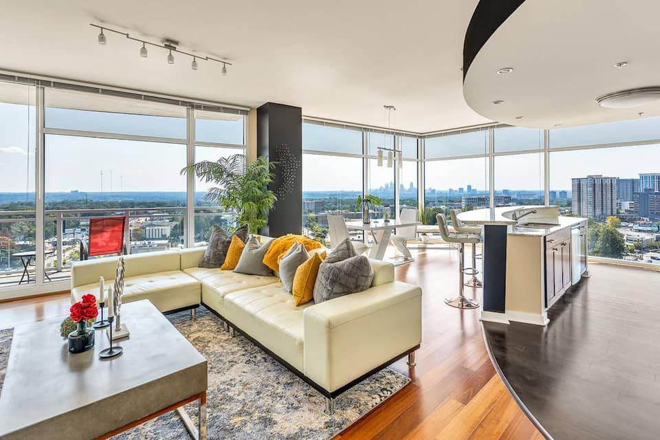 Exquisite Polished Panoramic Buckhead Penthouse