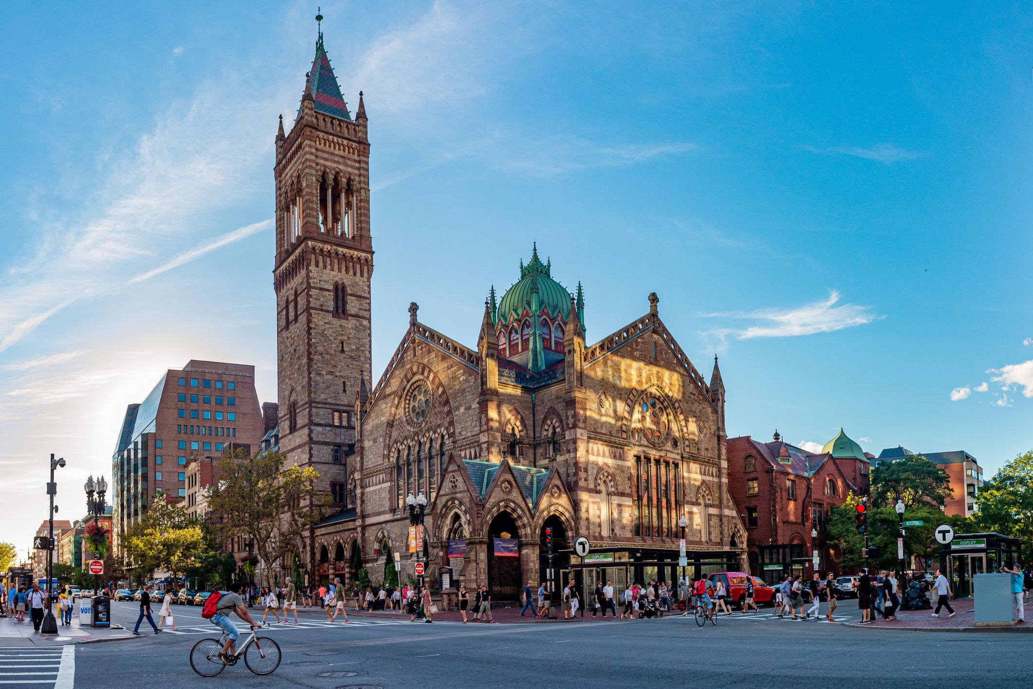 Boston, MA, USA -11 September 2016 : Old South Church (Third Church) in Boston, Massachusetts, USA
