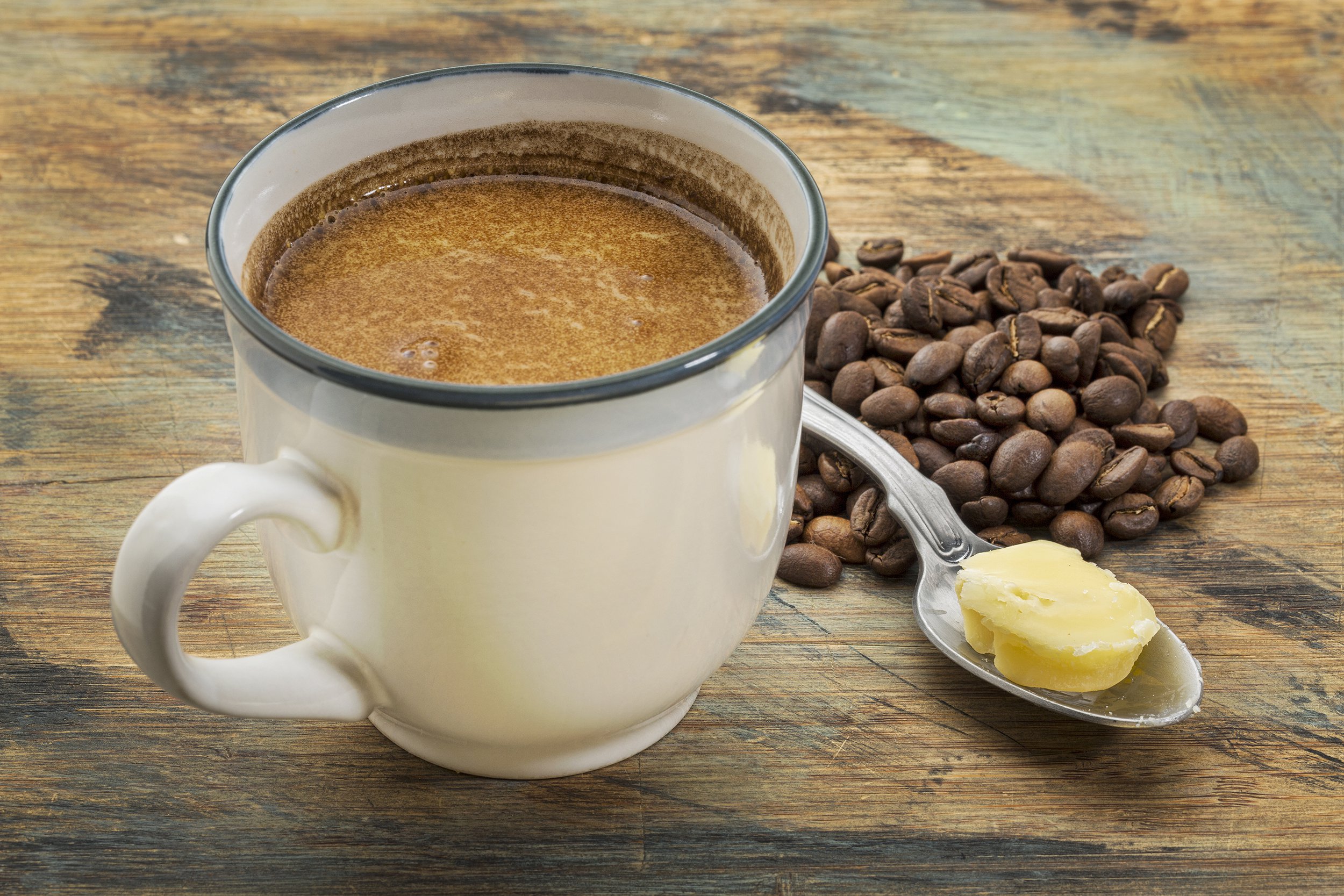 Coffee with Butter and Oil