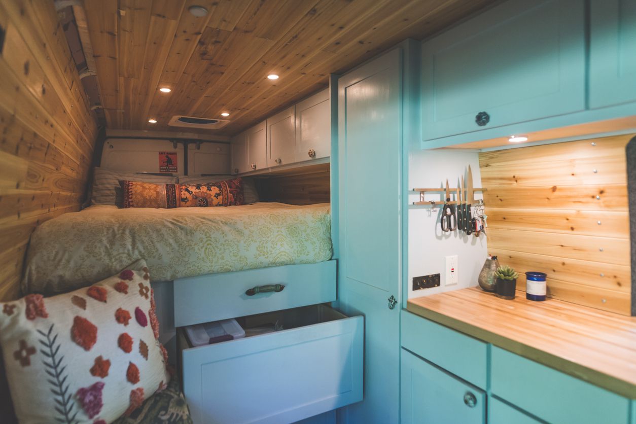Organized RV Interior