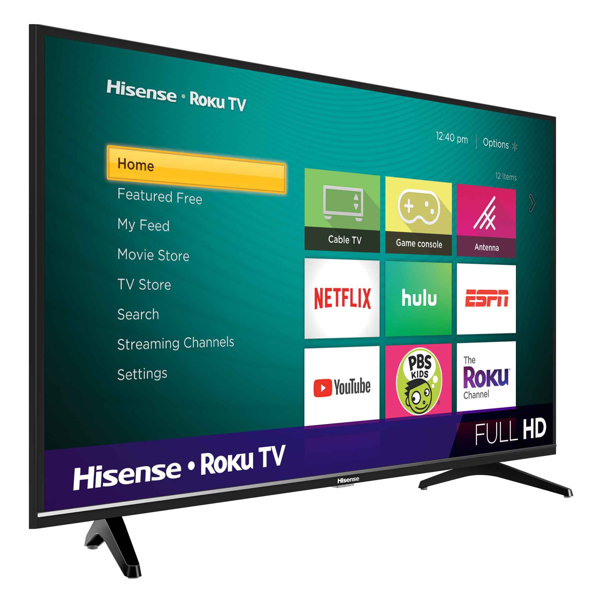 Hisense 40-inch FHD Roku Smart LED TV (40H4030F1)