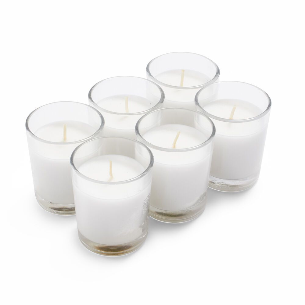 Citronella Glass Votives (Set of 6)