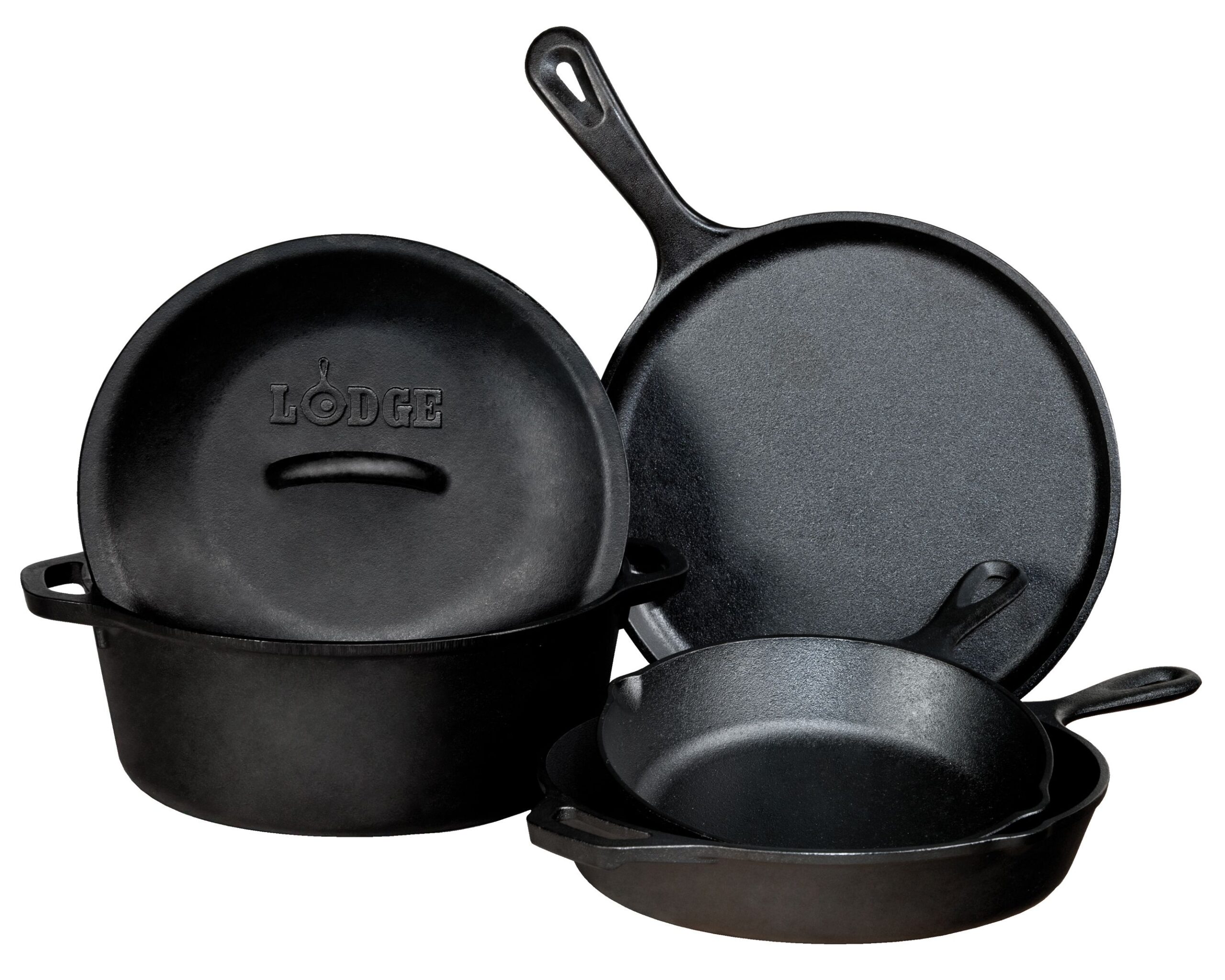 Lodge Cast-Iron 5-Piece Set