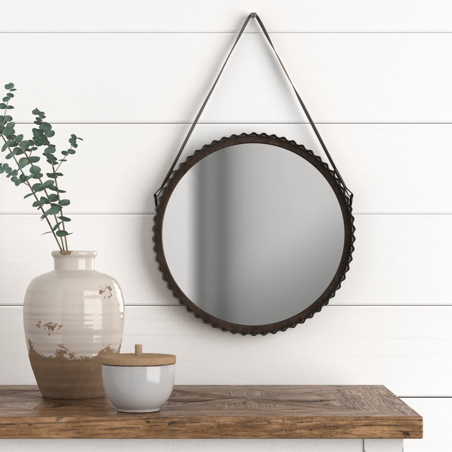 Stone & Beam Rustic Farmhouse Mirror