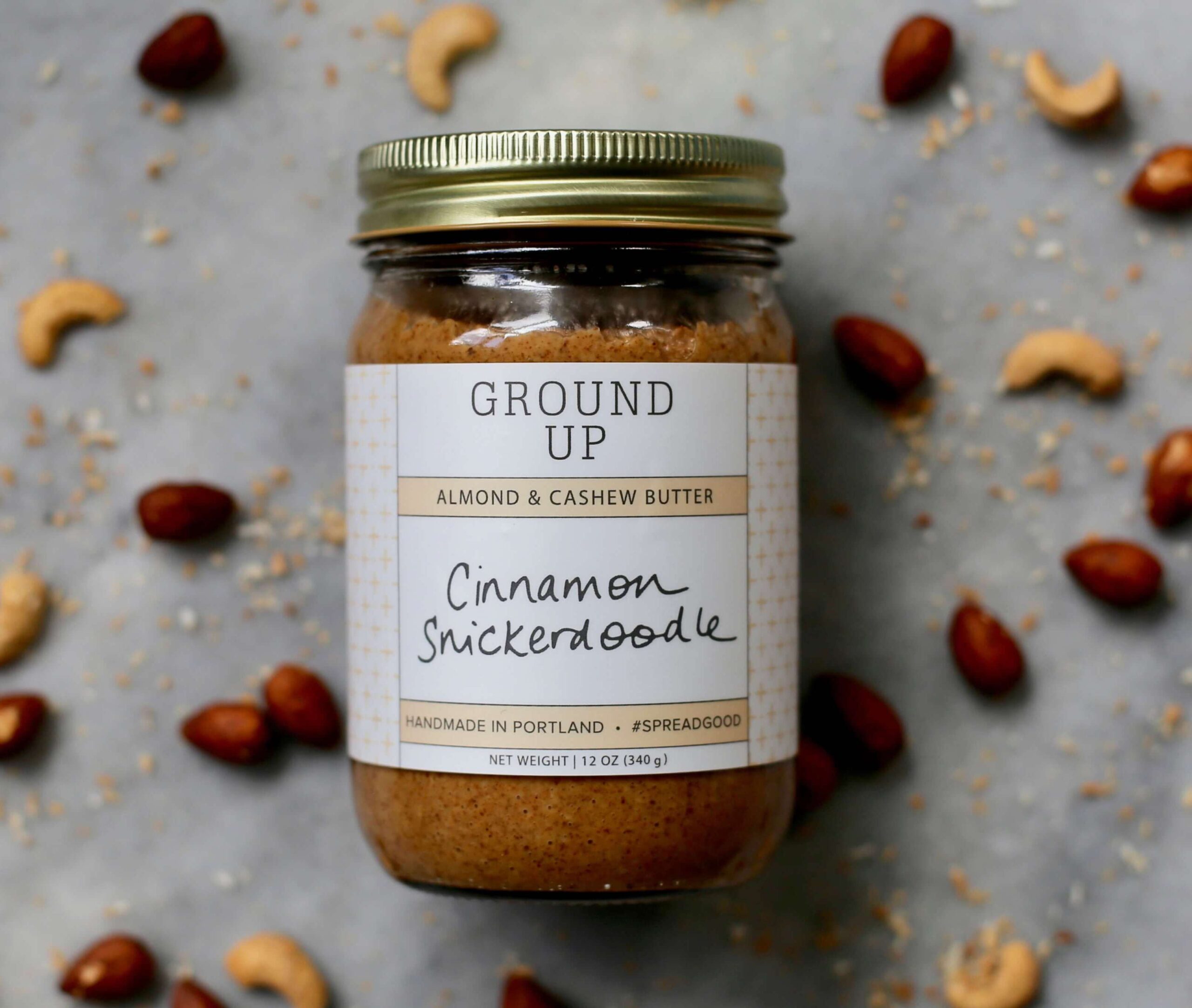 Cinnamon Snickerdoodle Almond, Cashew + Coconut Butter