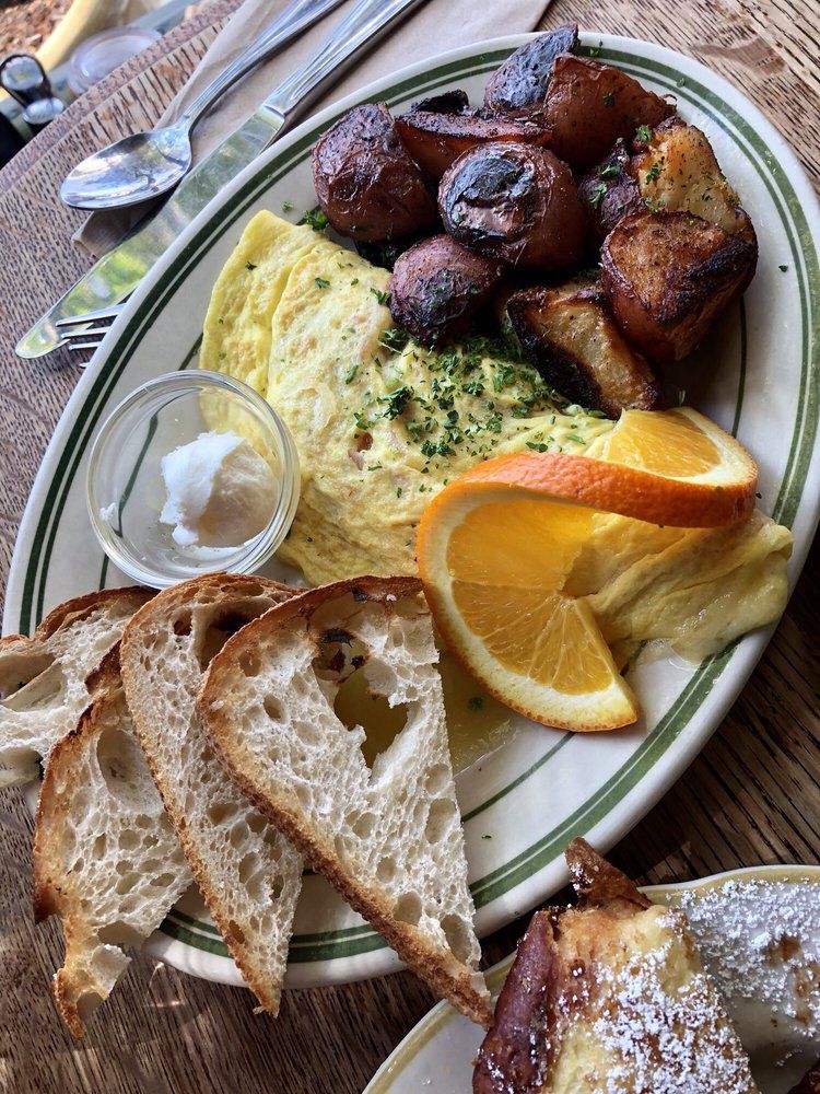 Omelet at La Note