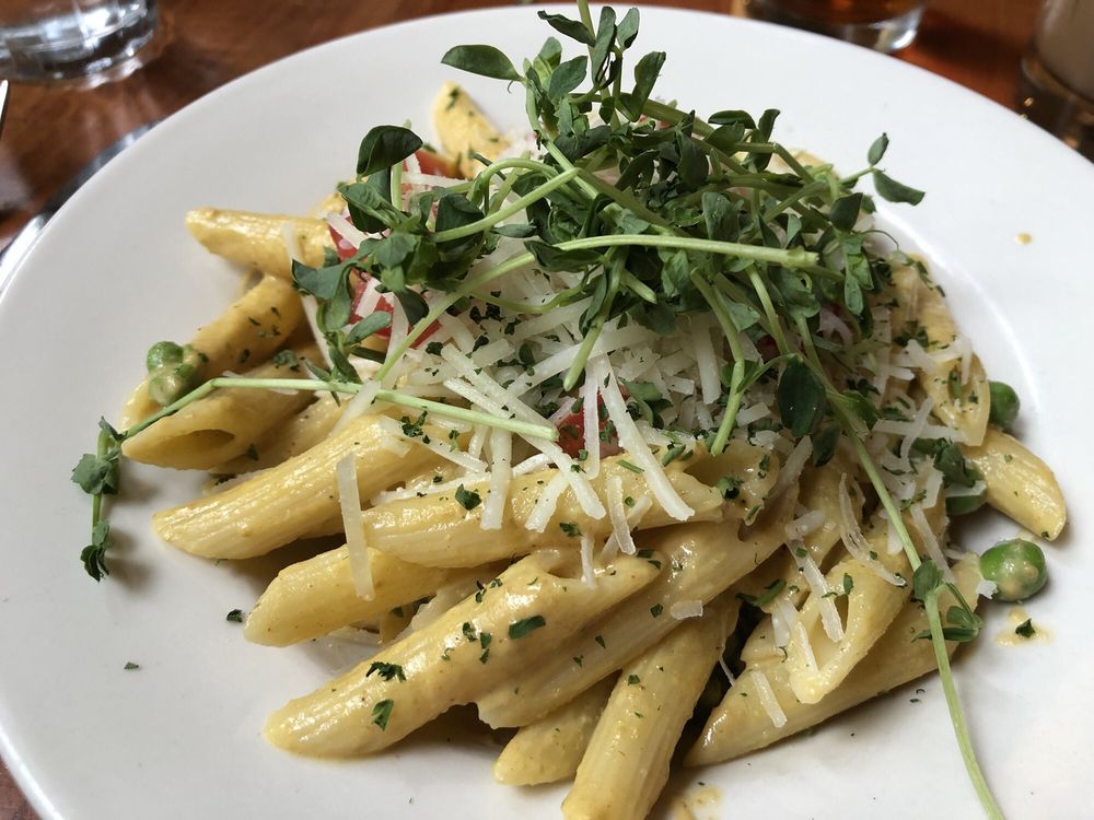 Pasta at Moosewood Restaurant