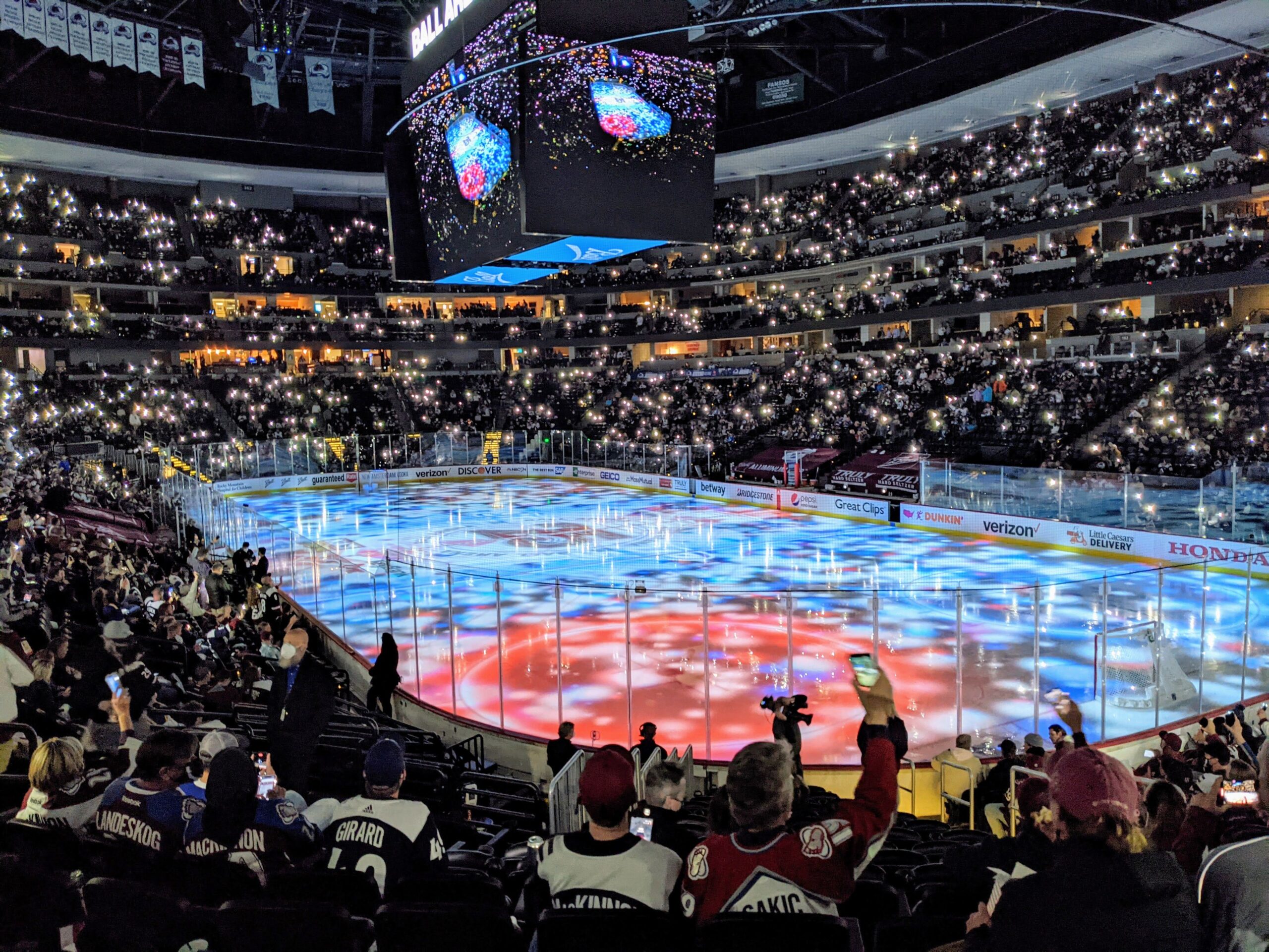 Colorado Avalanche game two- arena