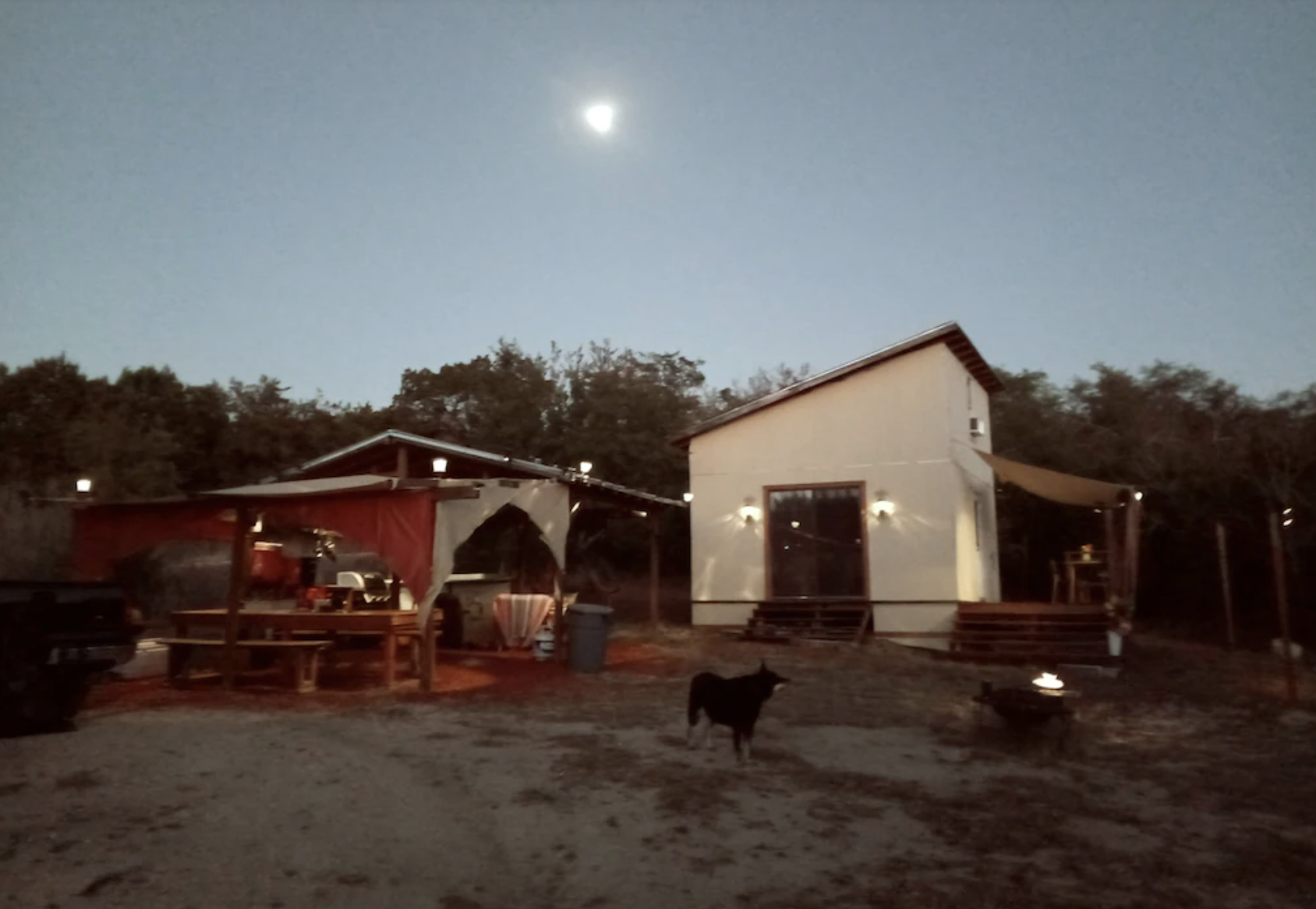 Off-Grid Glamping Cabin