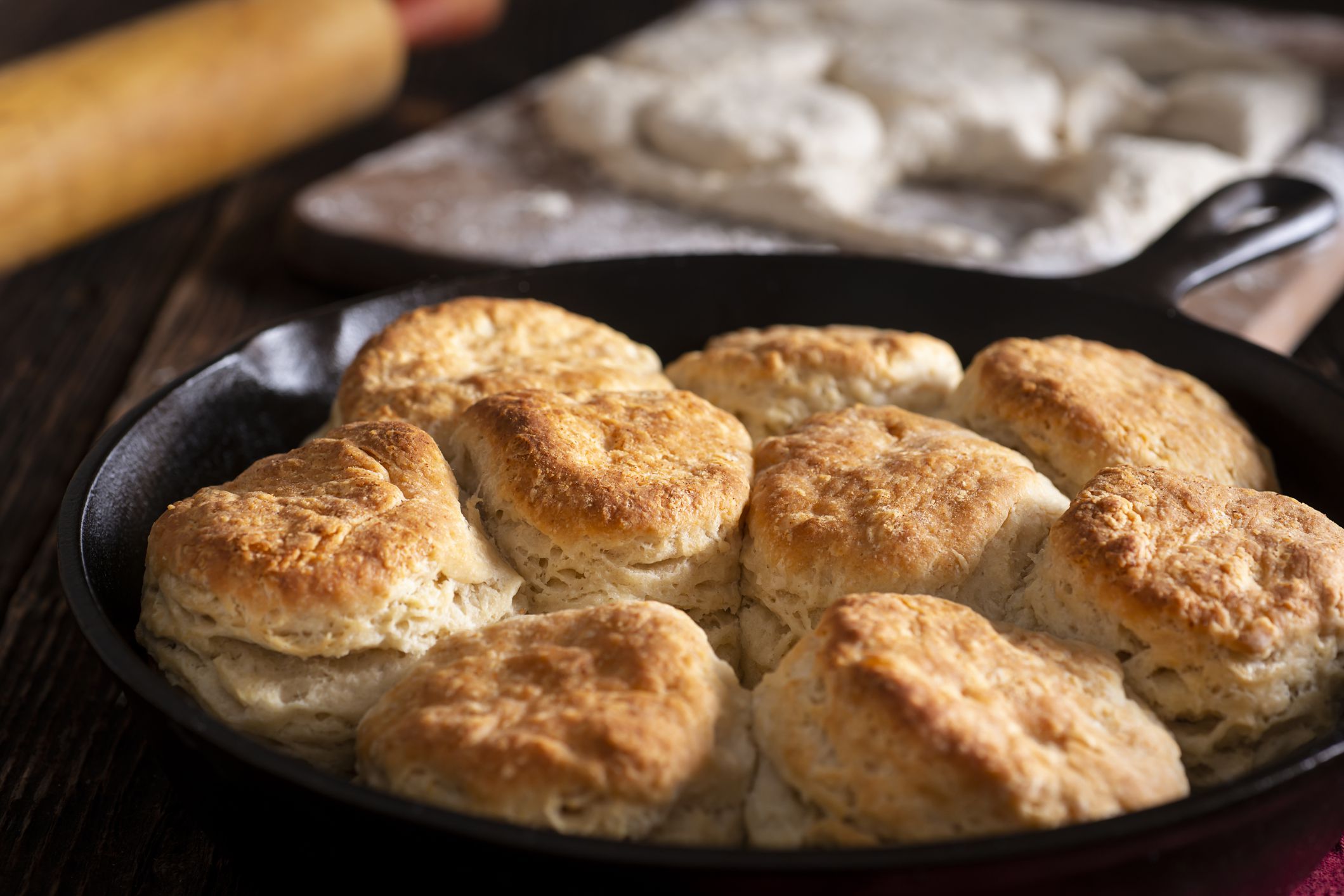 Making Fresh Buttermilk Biscuits