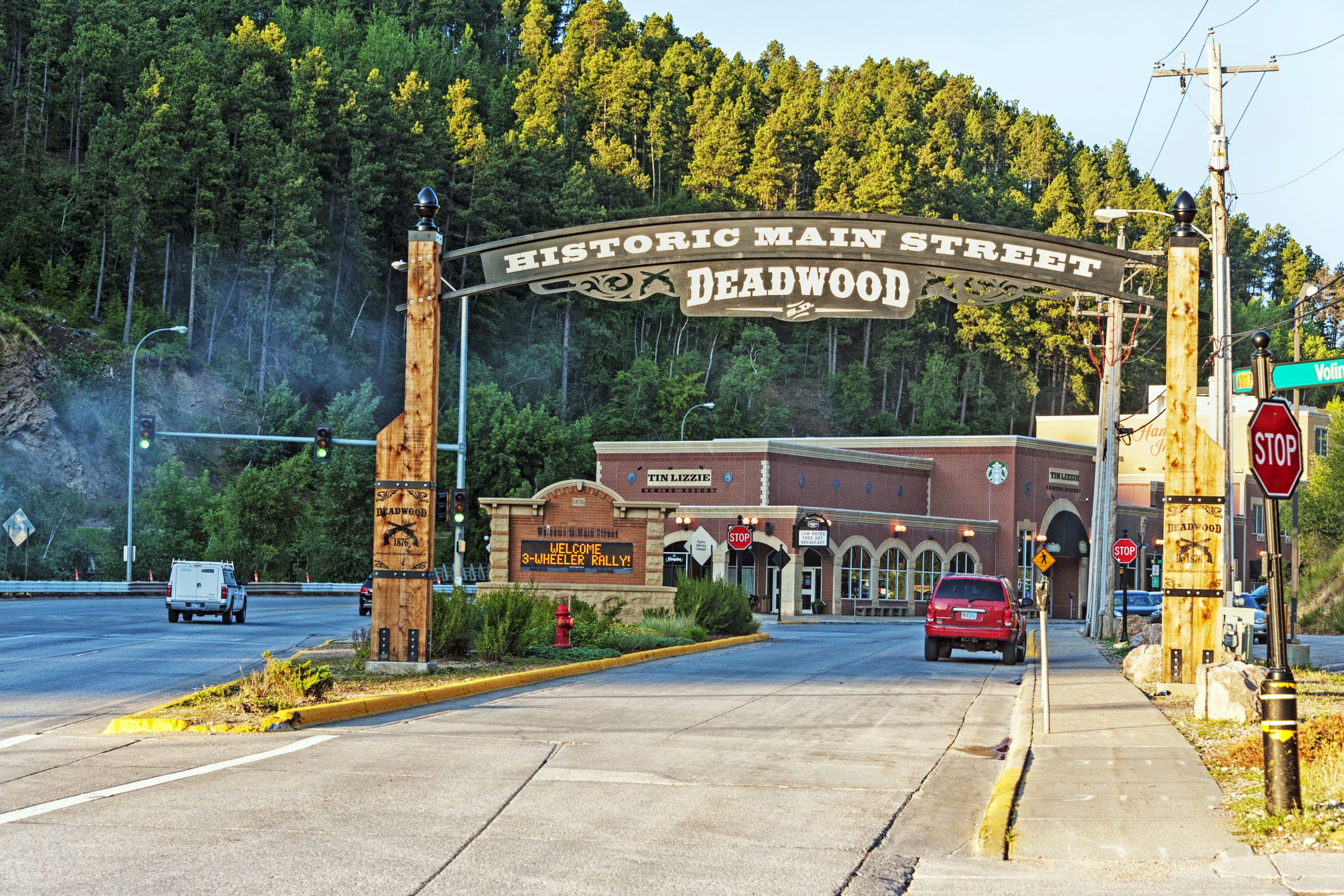 deadwood, south dakota historic main street