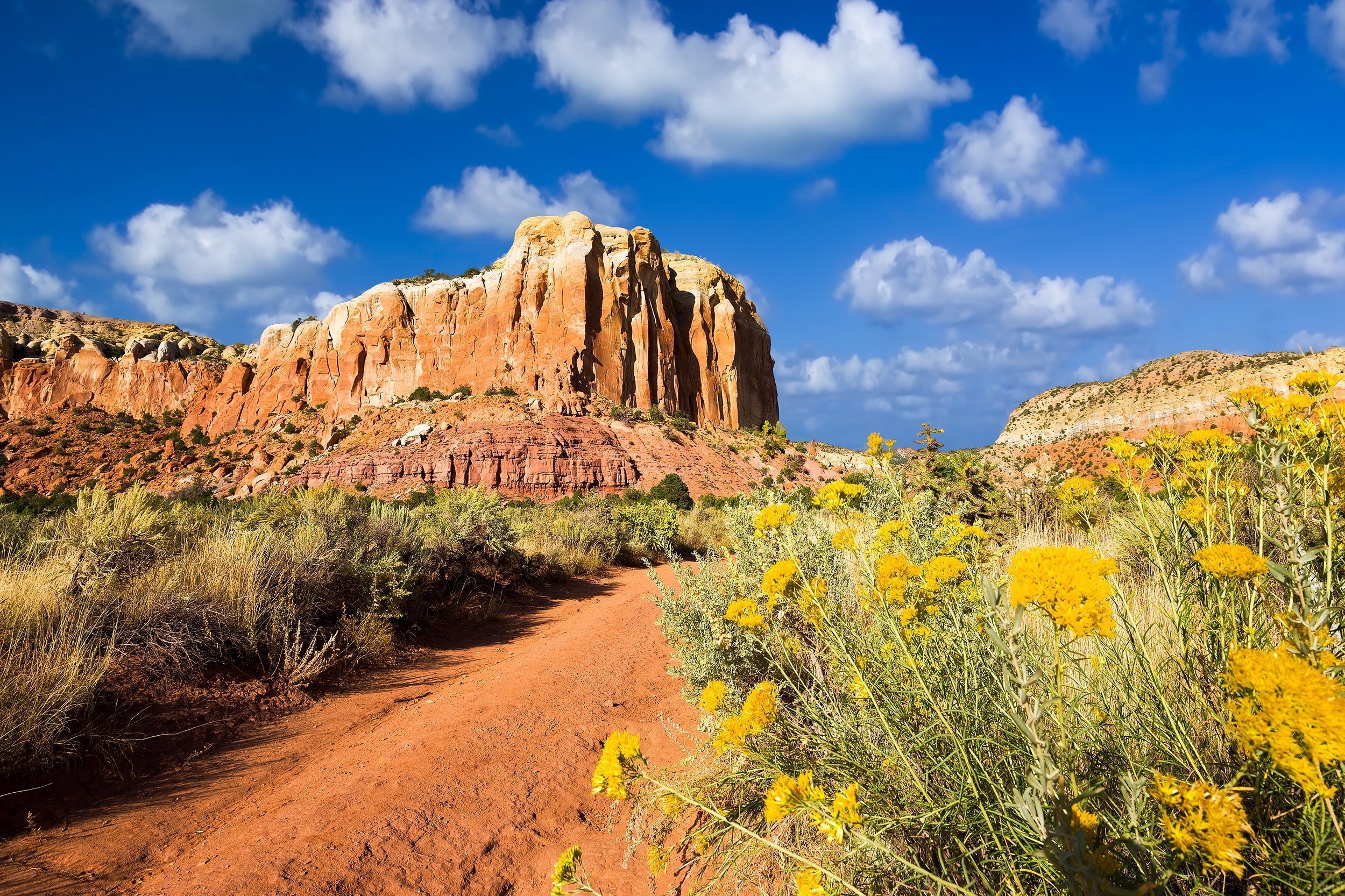 late afternoon in the Red Rocks area of Northern New Mexico