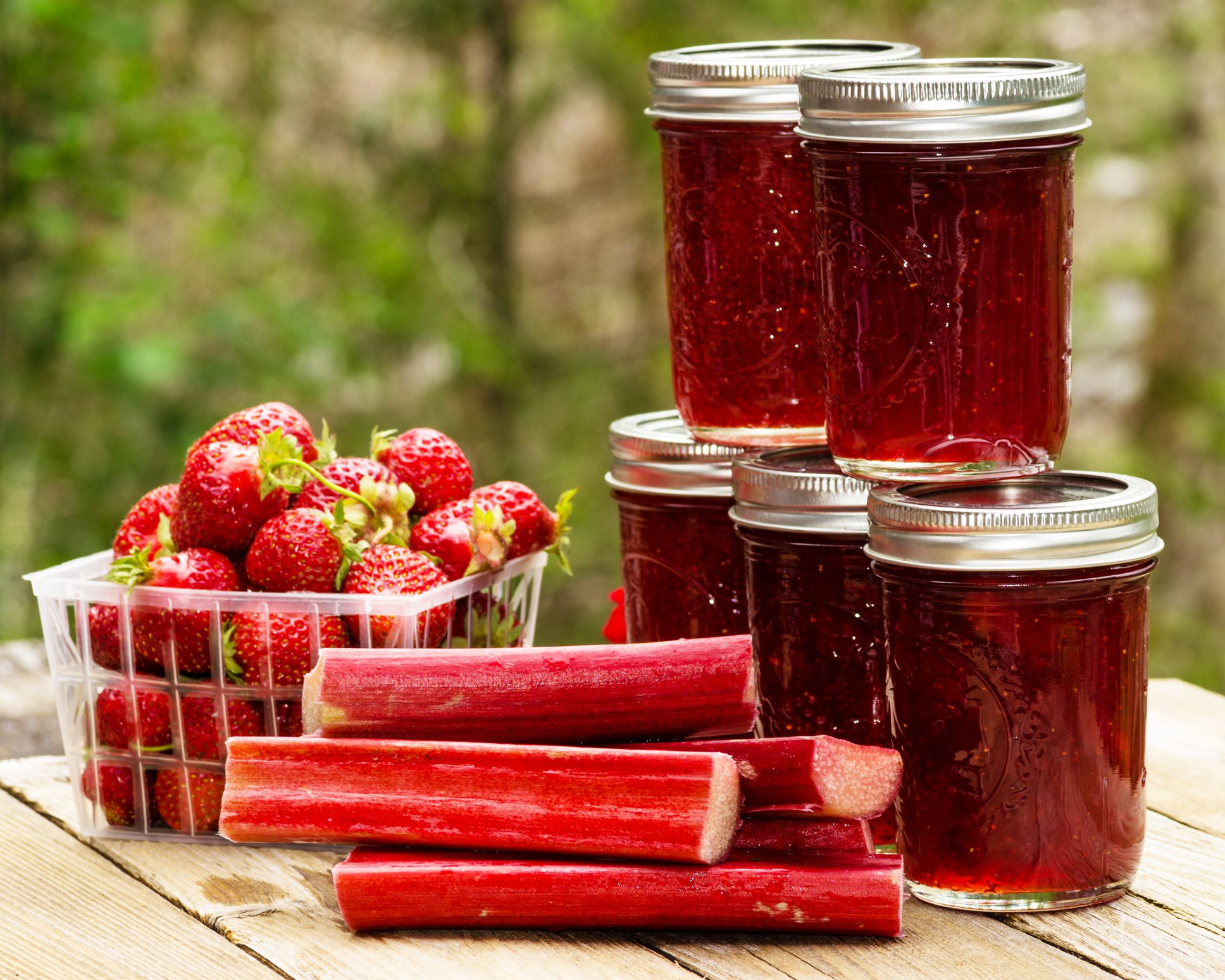 Strawberry and Rhubarb Jam