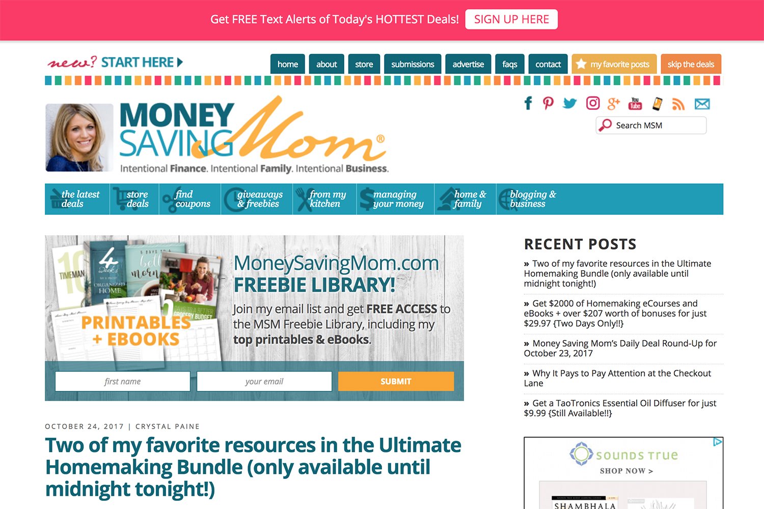 Money Saving Mom