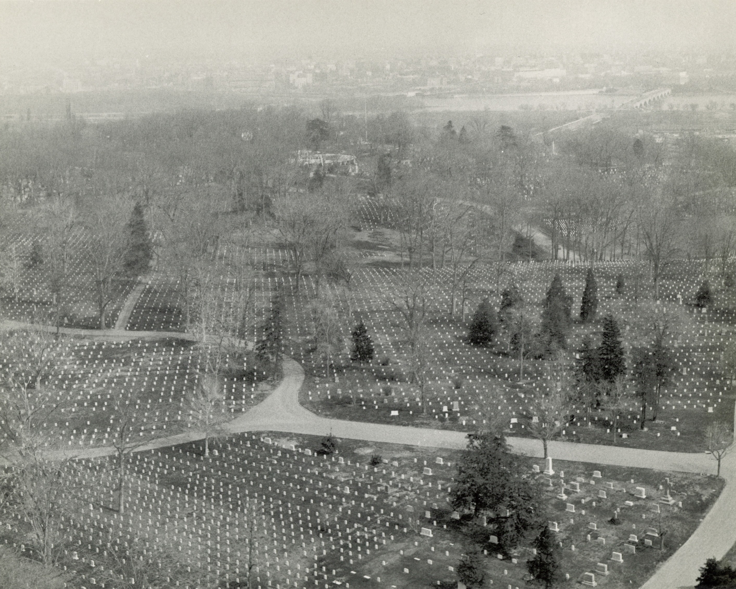 Arlington National Cemetery in 1967