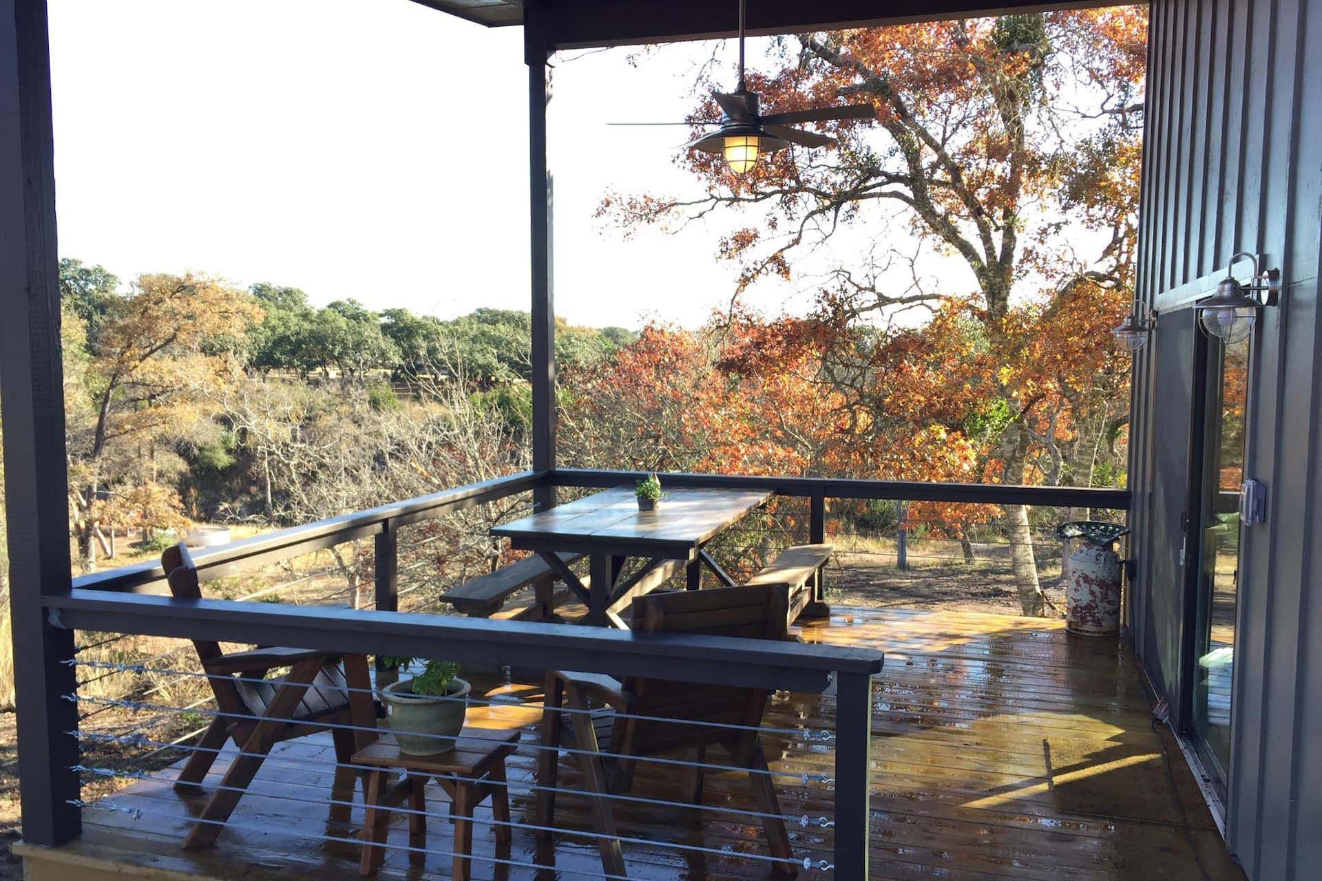 Modern Hill Country Tiny Cabin
