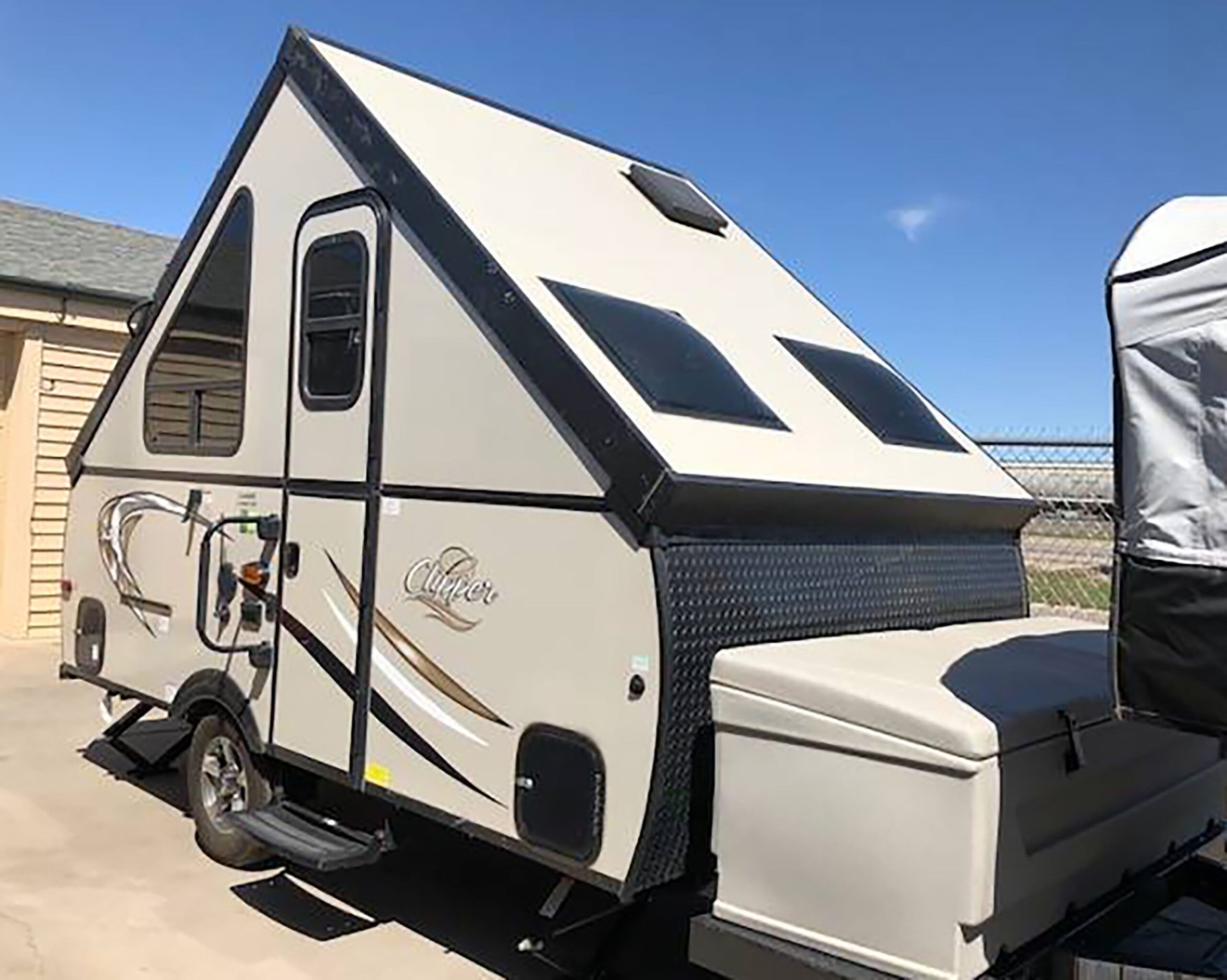 Coachmen Clipper camping trailer.