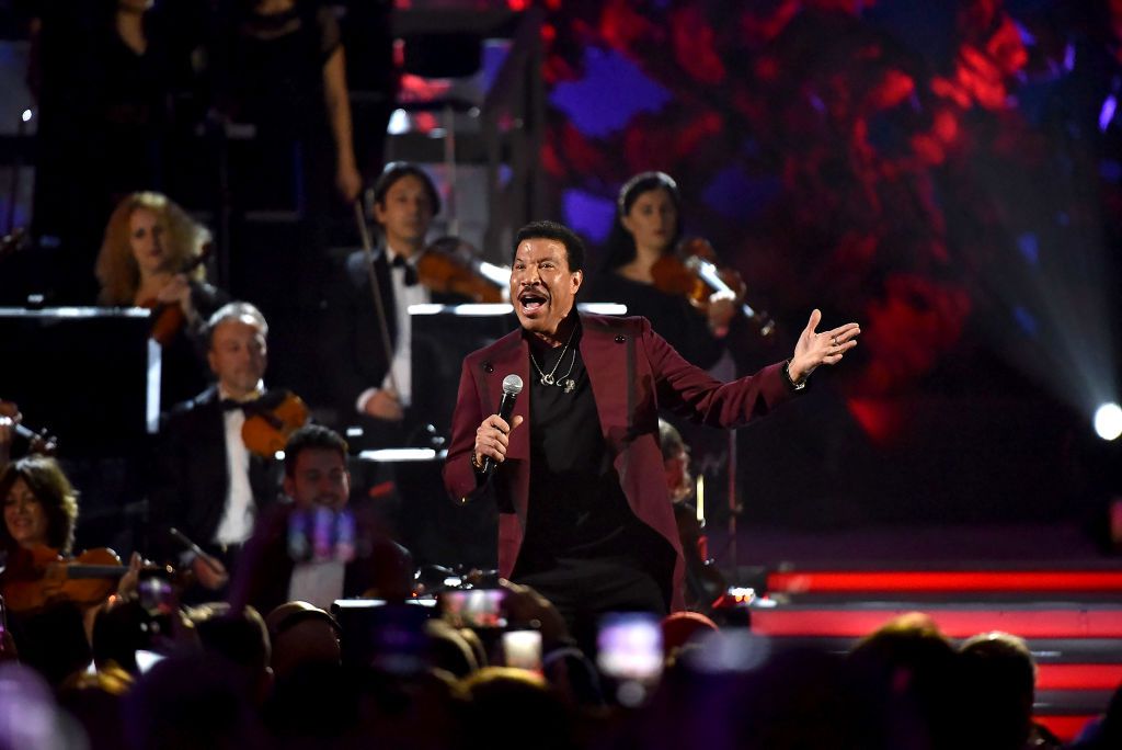 Lionel Richie performs at the Paul VI Hall during Vatican annual Christmas Concert on December 14, 2019 in Vatican City, Vatican.