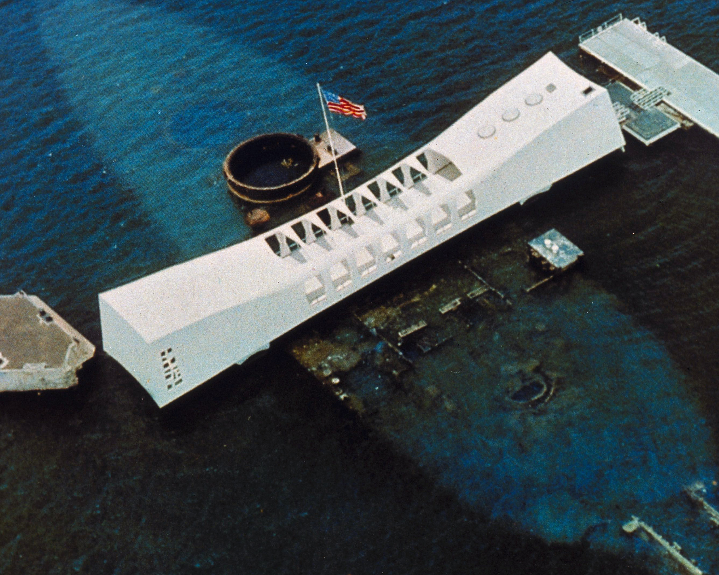 USS Arizona Memorial at Pearl Harbor