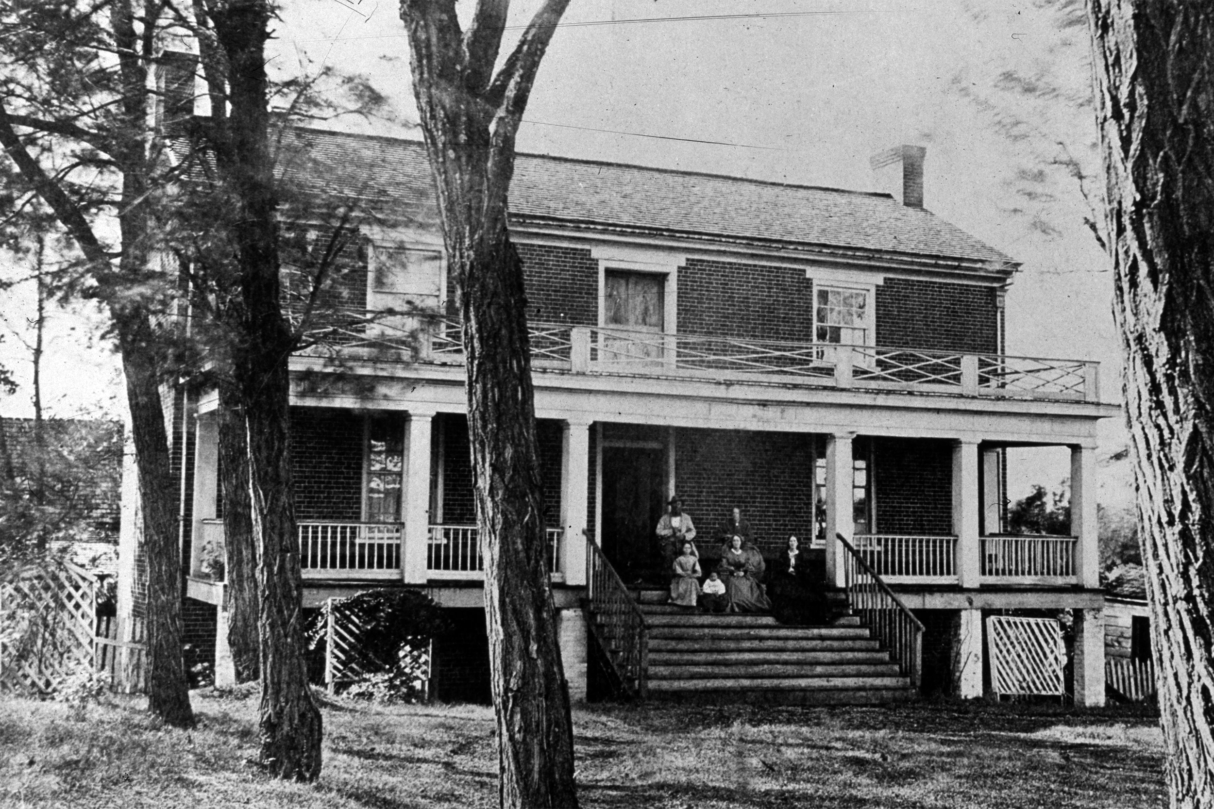 The Appomattox Court House near Lynchburg, Virginia where General Lee surrendered to General Grant
