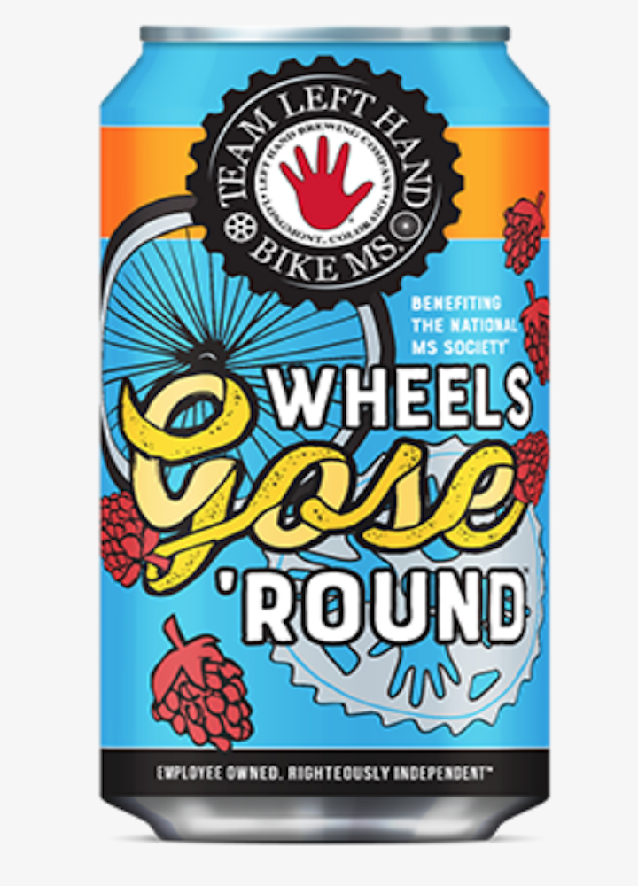 Left Hand Brewing, Wheels Gose Round