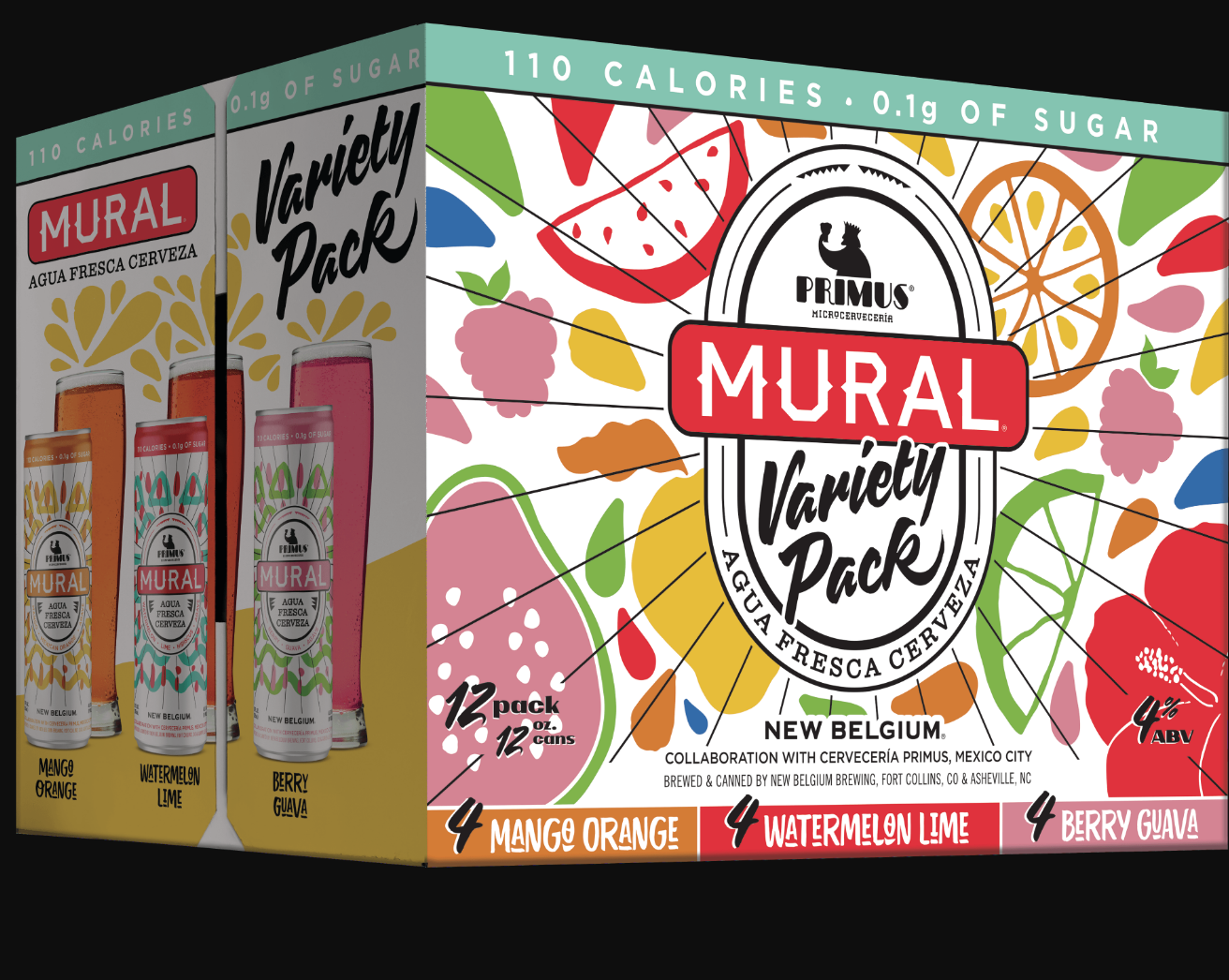 New Belgium Brewing, Mural Agua Fresca Cerveza