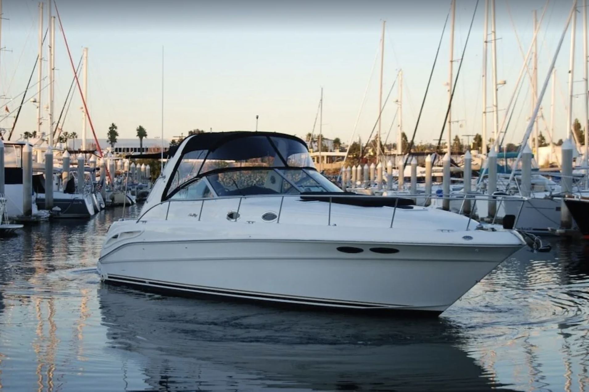 Yacht on San Diego Bay