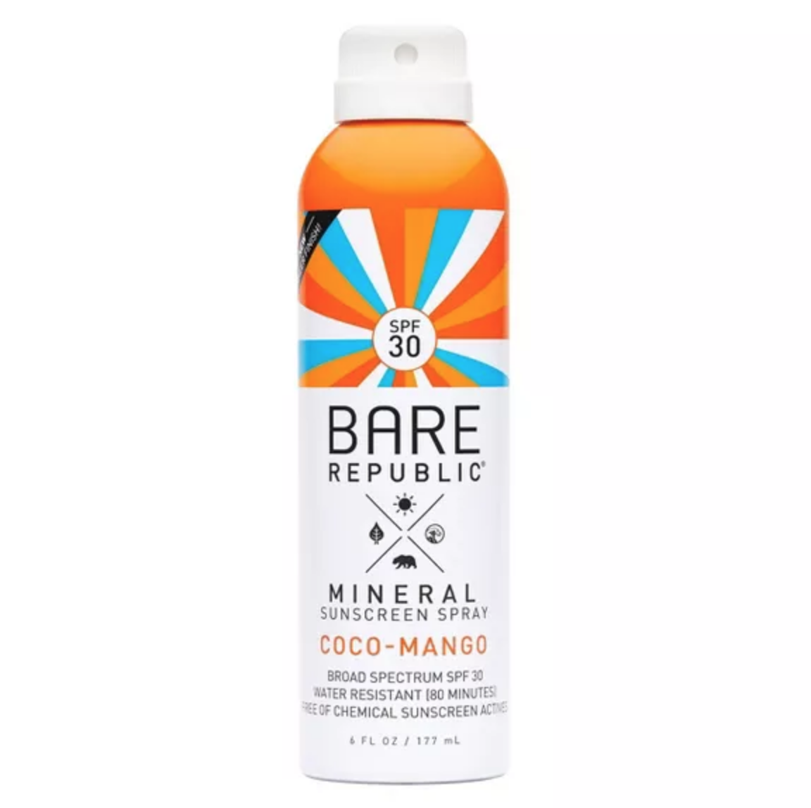 Bare Republic Coco Mango Mineral Spray SPF 30