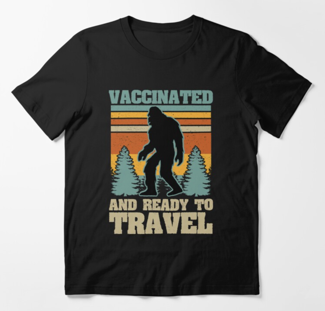 Vaccinated And Ready To Travel Essential T-Shirt