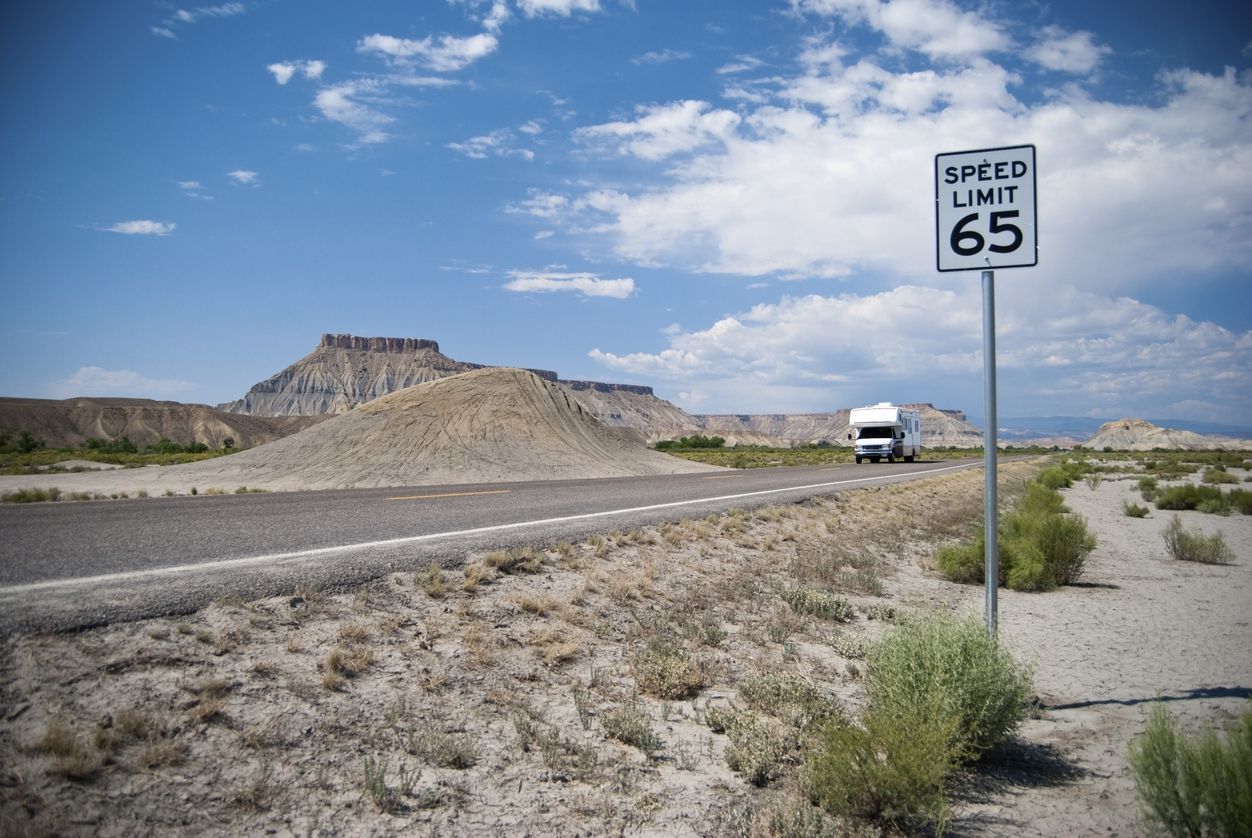 RV with speed limit