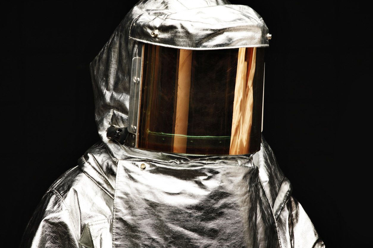 fire-retardant suit