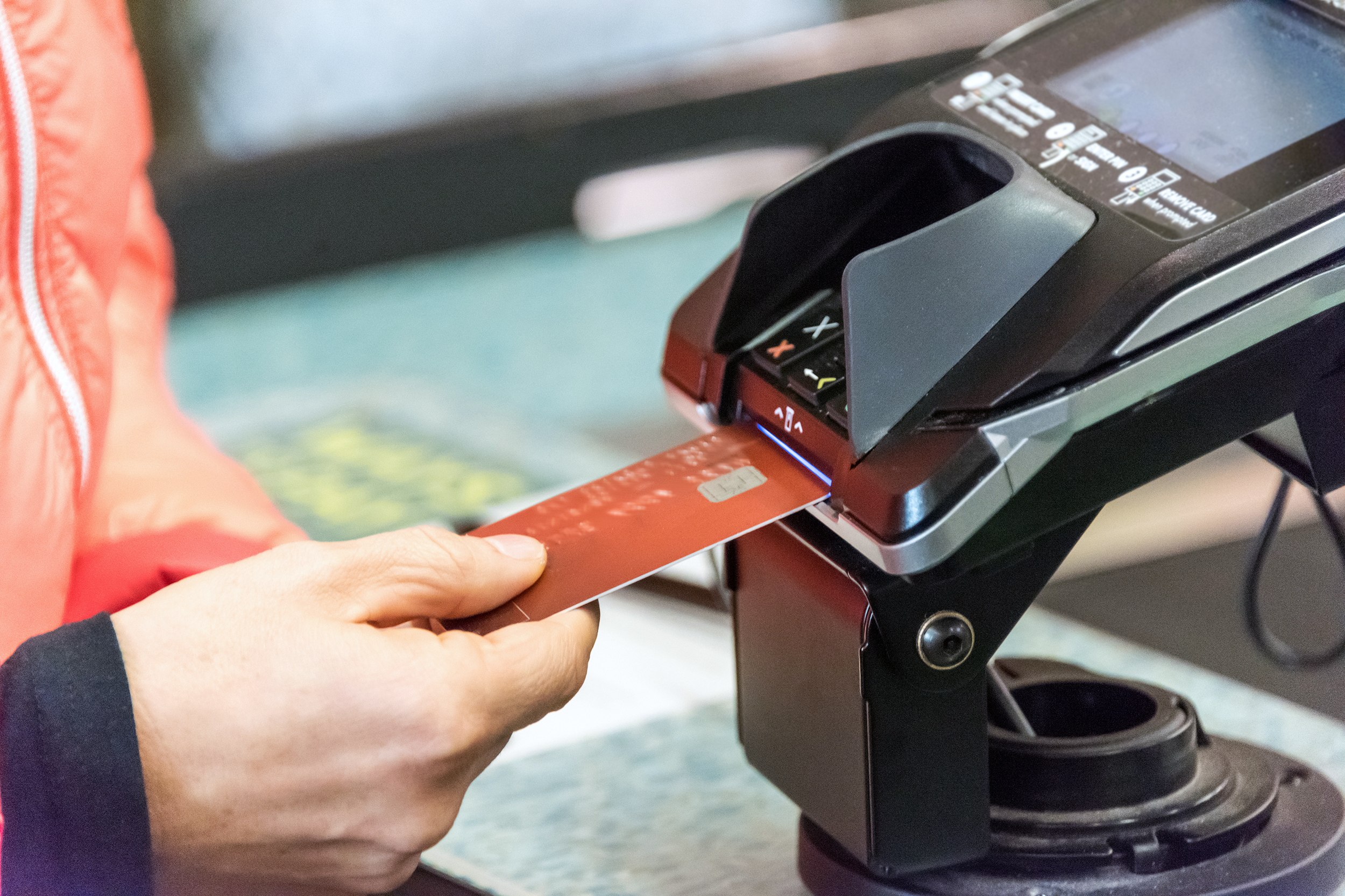 Using a chip reader