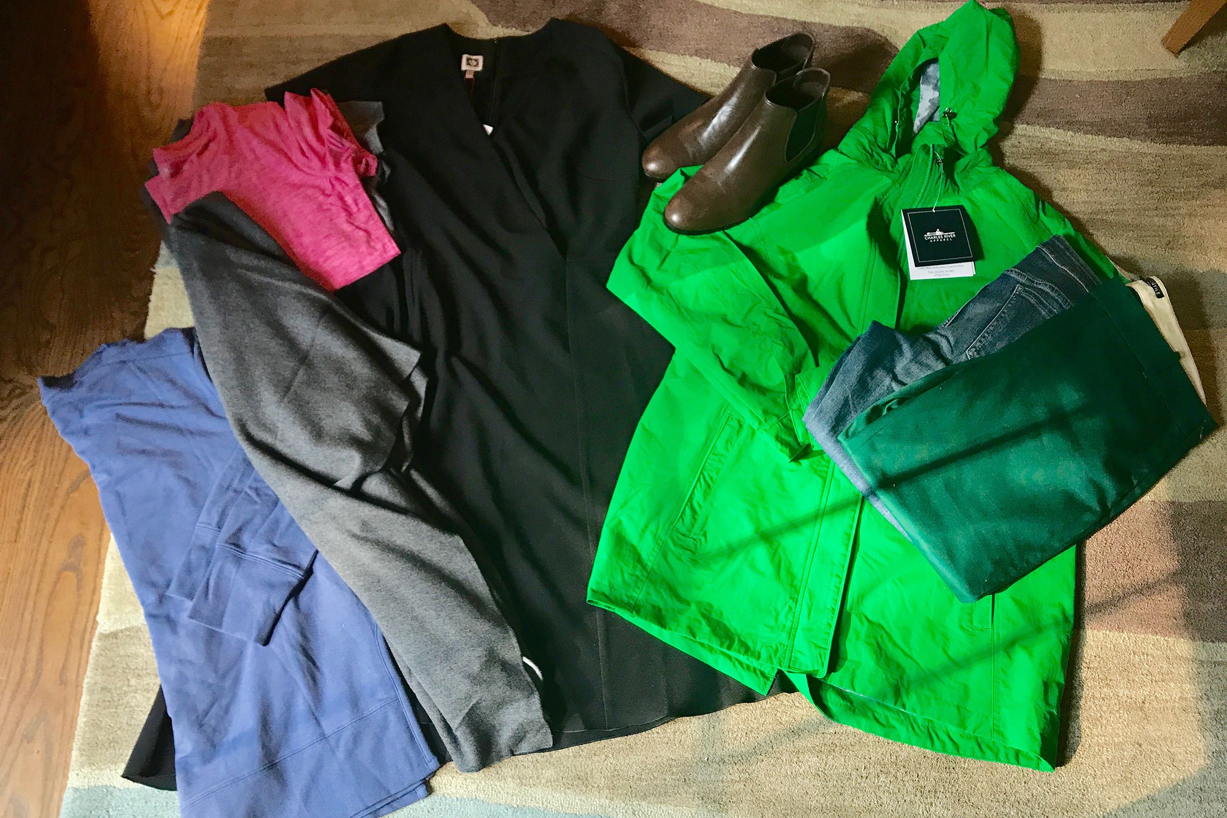 all items ordered through Prime Wardrobe