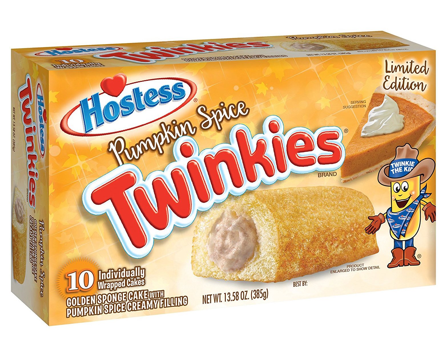 Hostess Twinkies Pumpkin Spice Twinkies