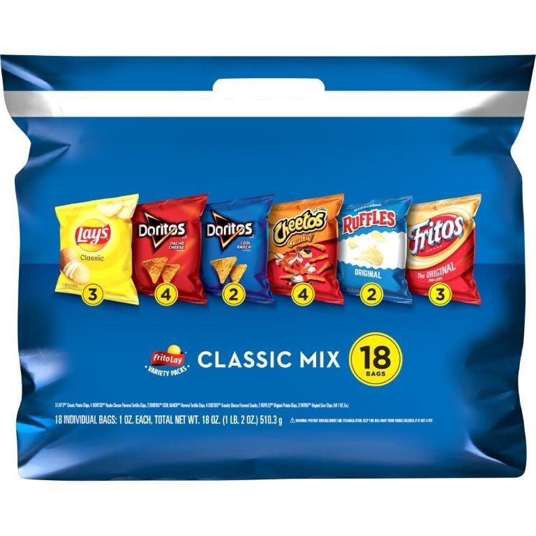 Frito-Lay Classic Mix variety pack snack pack