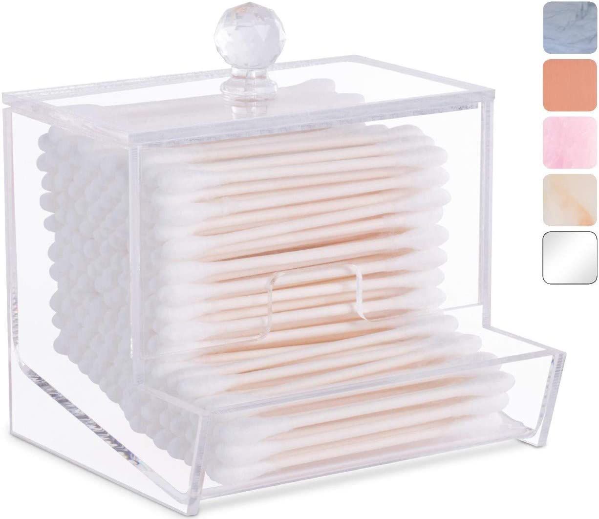 Cotton Swab Acrylic Organizer