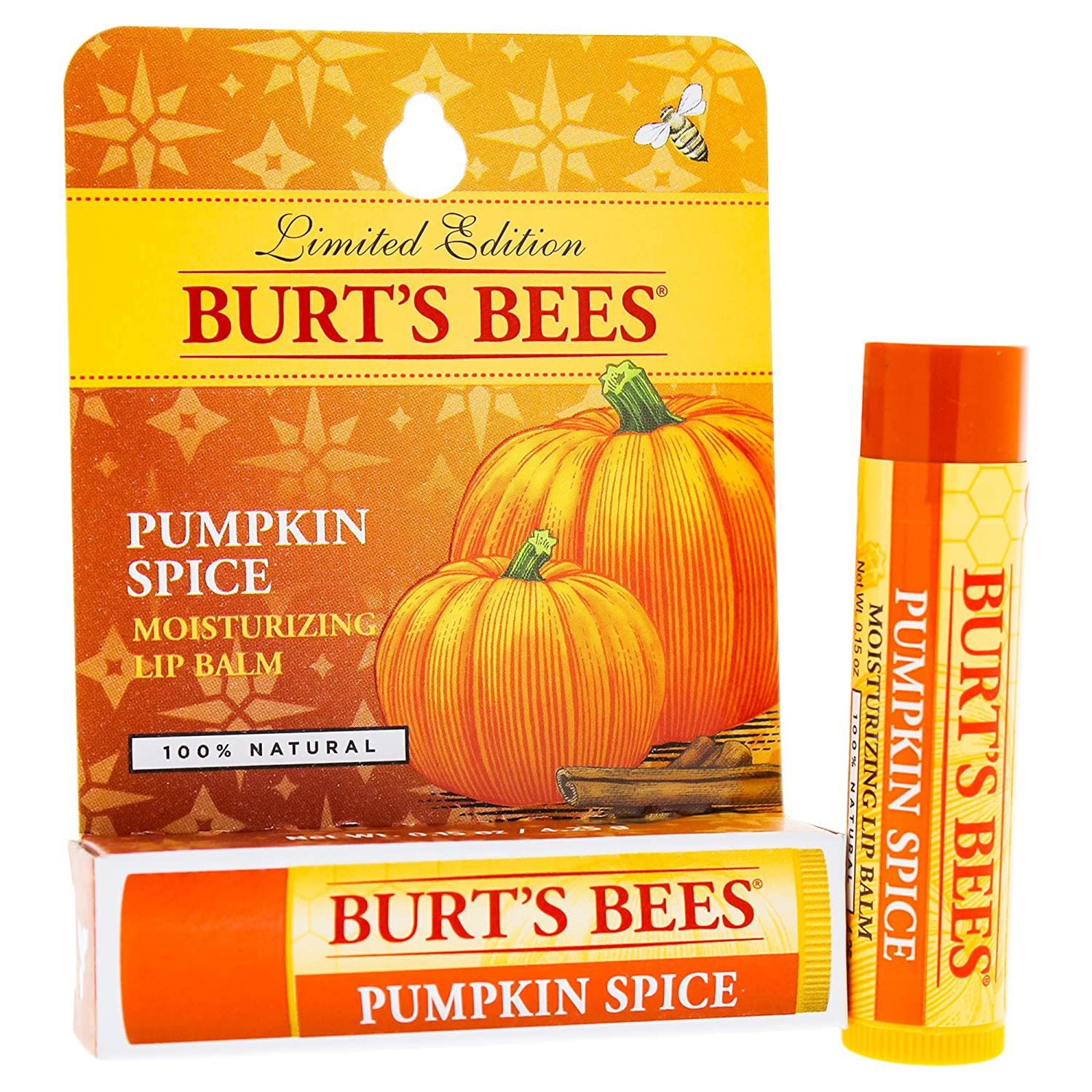 Burt's Bees Pumpkin Spice Lip Balm