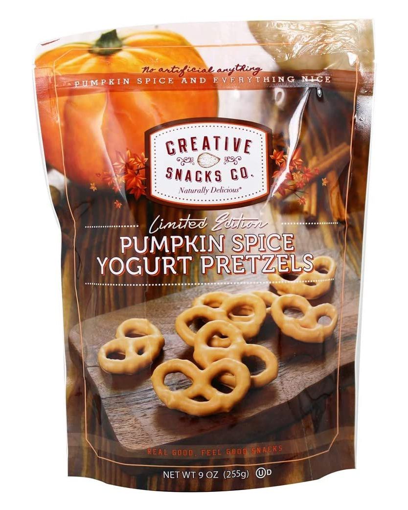 Creative Snack Co. Pumpkin Spice Yogurt Pretzels